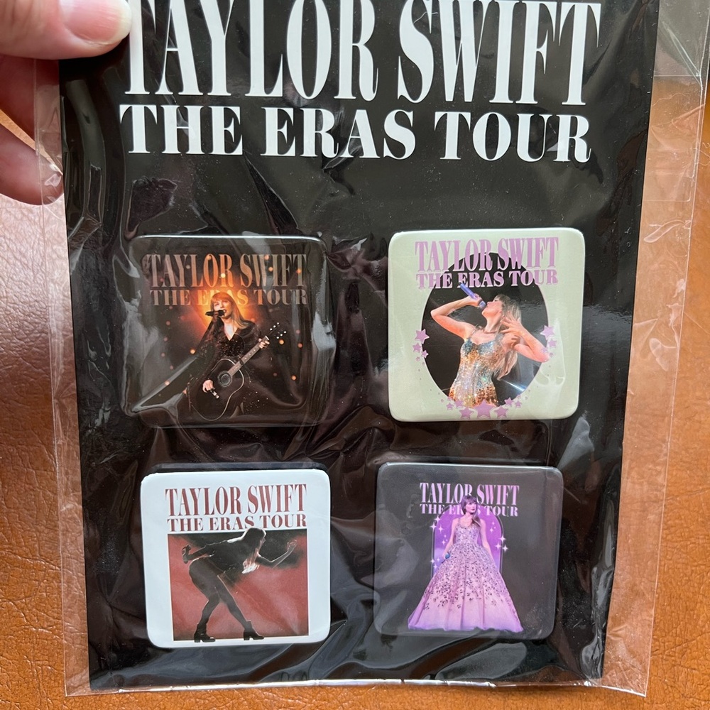 Taylor Swift The Eras Tour Button Set